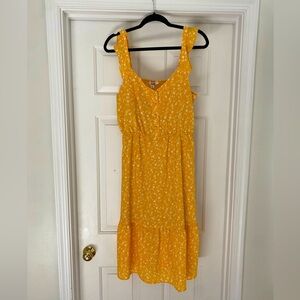 BB Dakota by Steve Madden Yellow Floral Dress